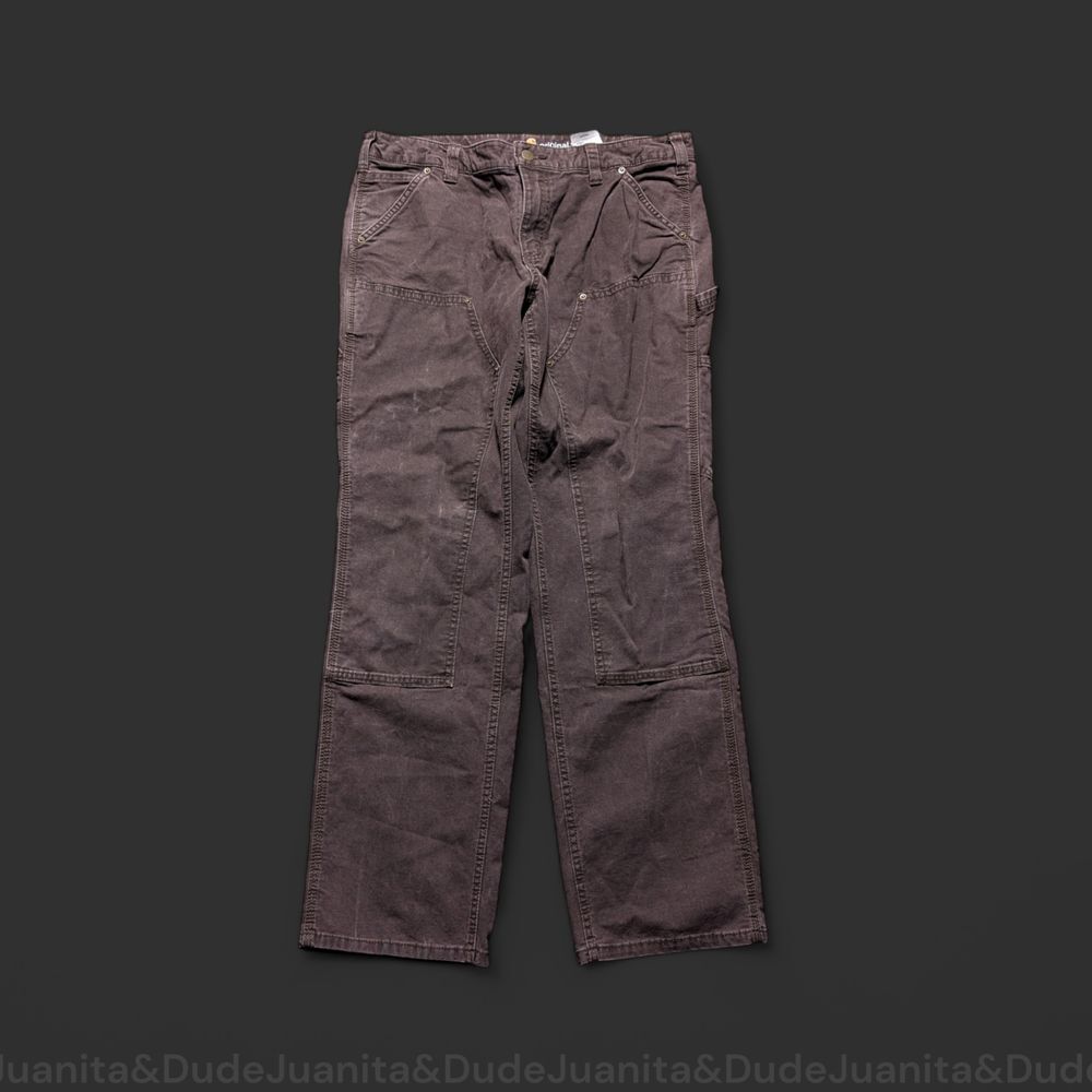 Carhartt Double knee Pants Original Fit Carpenter Jeans Women Size 14